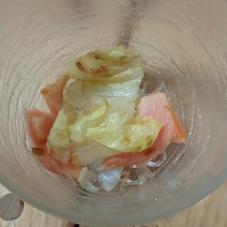 鮭と白菜のおかか和え(*^-^*)